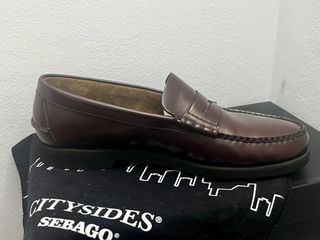 Sebago Dan Po Loafers Talla 44.5. Color marron