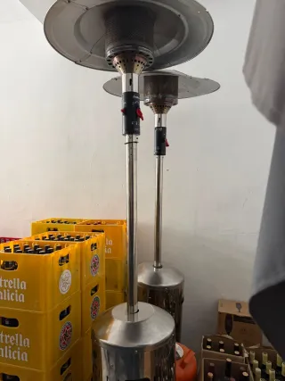 Estufa exterior metal 50€ cada una