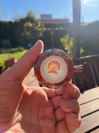 Juego de té chino porcelana años 70