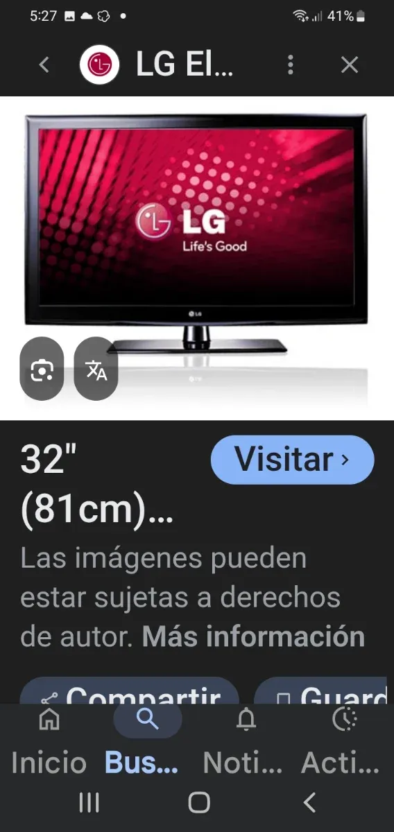 TV LG 32 pulgadas afbeelding 2