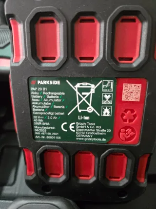 Atornilladora y percutor Parkside