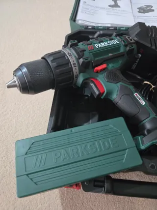 Atornilladora y percutor Parkside