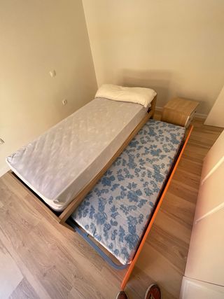 Cama nido individual con colchones