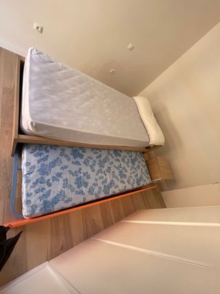 Cama nido individual con colchones