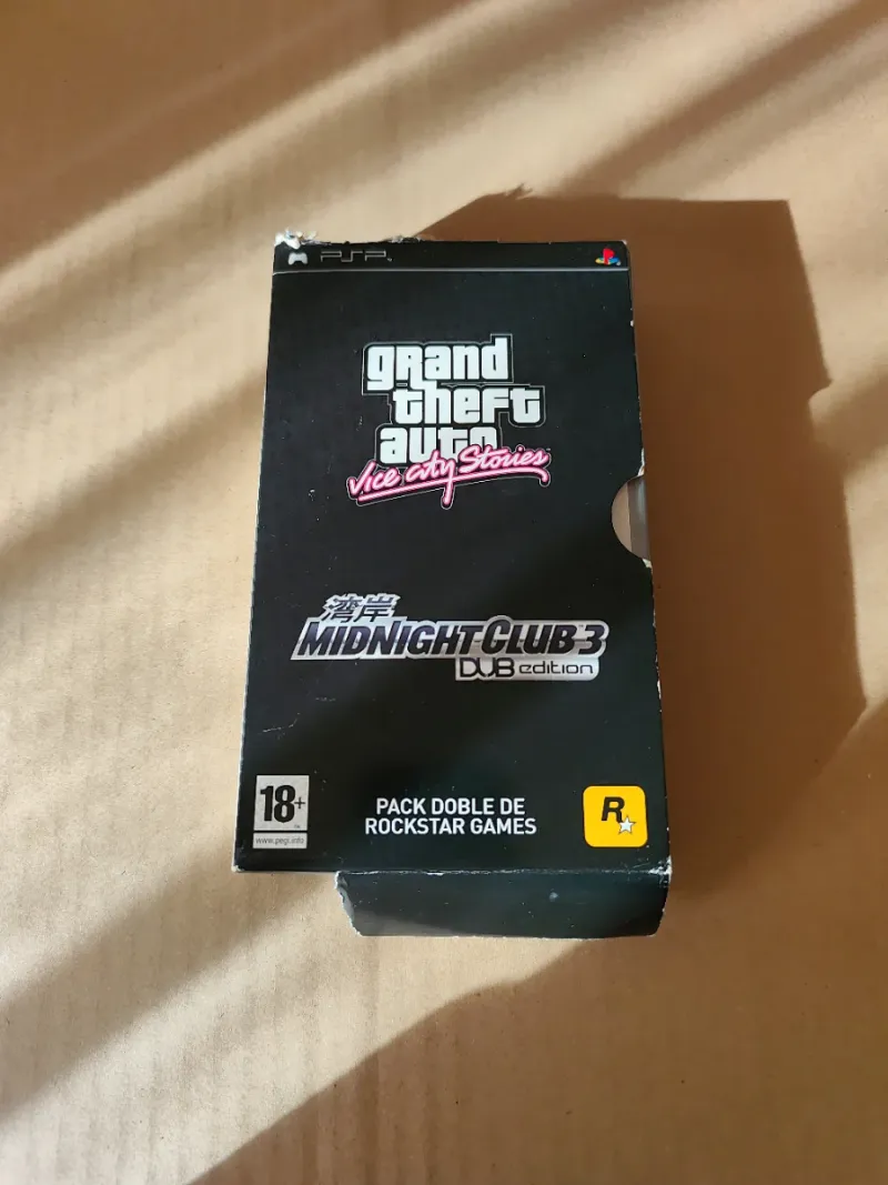 Pack GTA Vice City Stories + Midnight Club 3 PSP