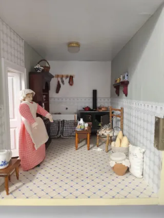 Casa de muñecas completa