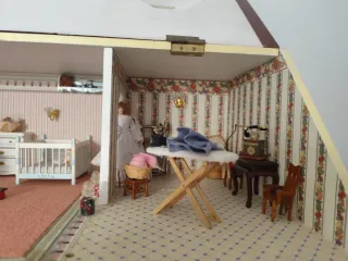 Casa de muñecas completa