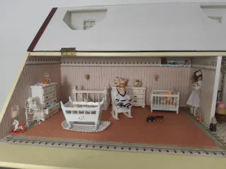Casa de muñecas completa