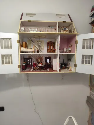 Casa de muñecas completa