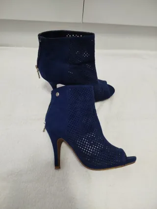 Sandalias botín azul t.38