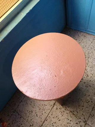 Mesa camilla redonda pequeña