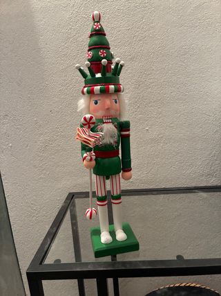 Cascanueces Navideño Decorativo Mide alto 44 cm