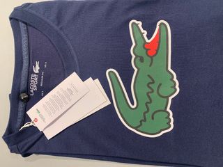 T-shirt Lacoste Sport con Coccodrillo Taglia S