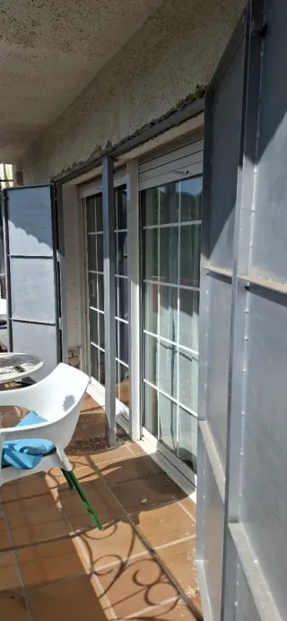 3 Pórticones de seguridad, para ventanal de terraz