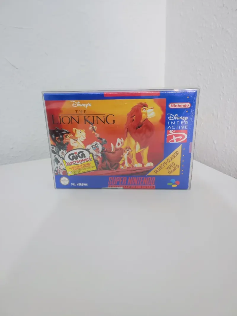 Super Nintendo The Lion King PAL
