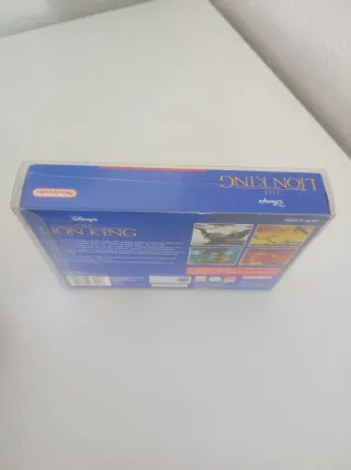 Super Nintendo The Lion King PAL