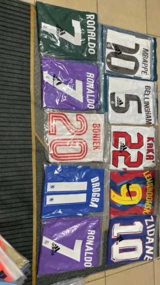 Todo tipo de Camisetas de futbol al mejor precio