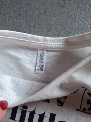 Top bambina maniche lunghe e rouche Idexè 36 mesi