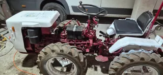 Tractor Lander con fresa