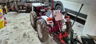 Tractor Lander con fresa