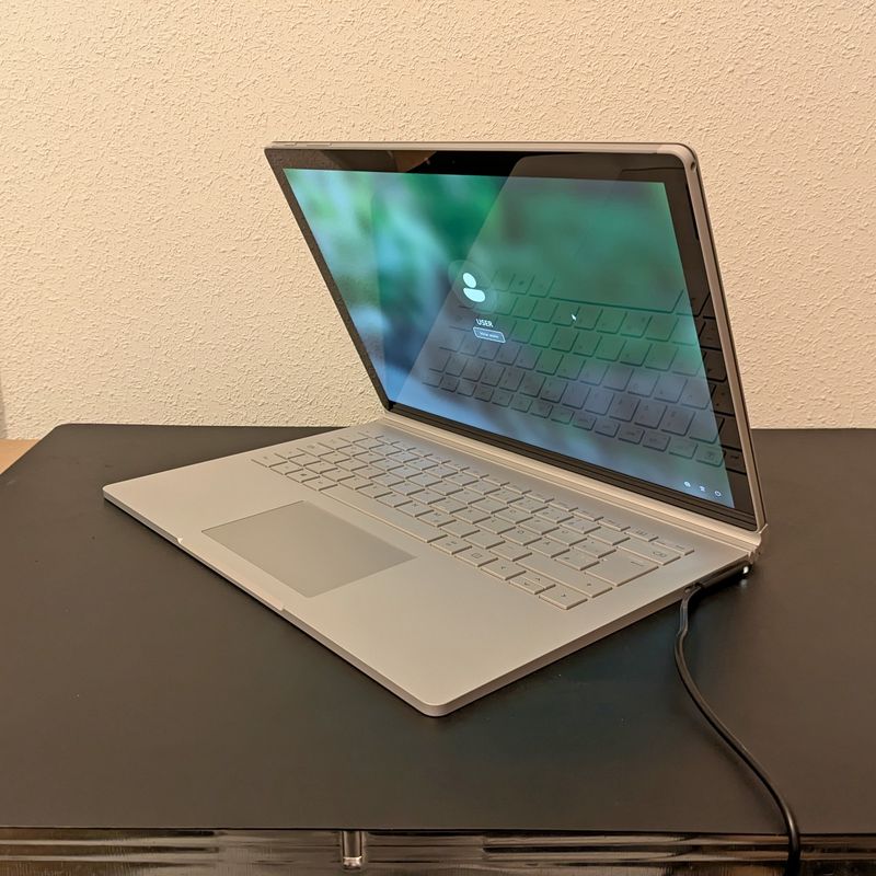 MICROSOFT SURFACE BOOK 2 I5 7300U 2.6 8GB 128GB S afbeelding 3