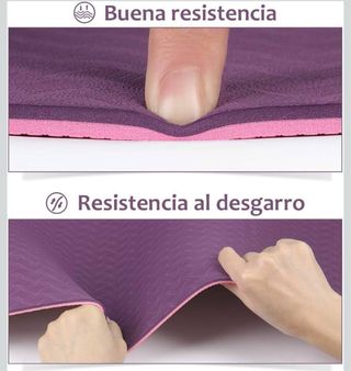 Esterilla Yoga/Pilates Antideslizante Morada