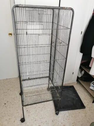 Jaula grande para loros, ninfas, etc.