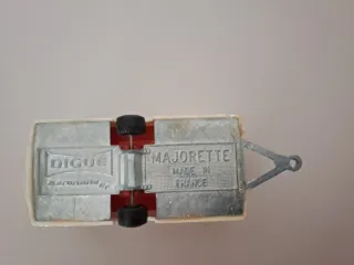 Modellino roulotte Digue Majorette prima serie