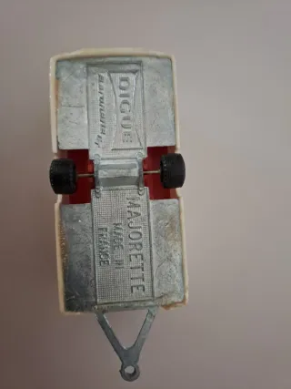 Modellino roulotte Digue Majorette prima serie