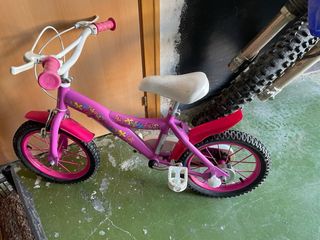 Bicicleta infantil rosa