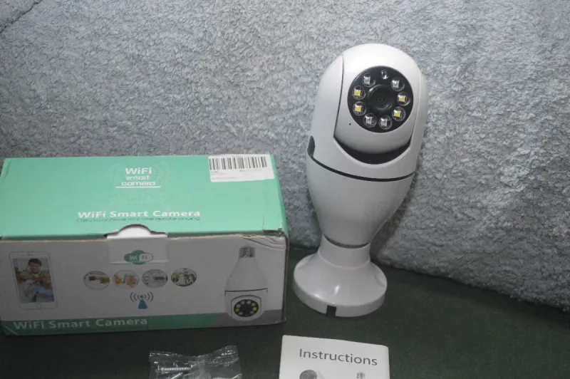 Cámara WiFi Bombilla 360° afbeelding 4