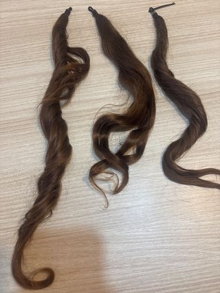 Mallas de fallera cortas marrones