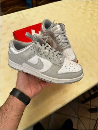 Nike Dunk Low Grey Fog Talla 39