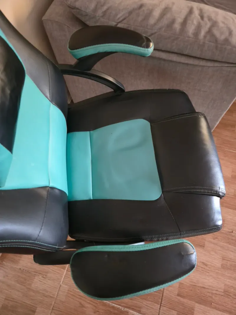 Silla Gamer Nacon Negra y Turquesa afbeelding 3
