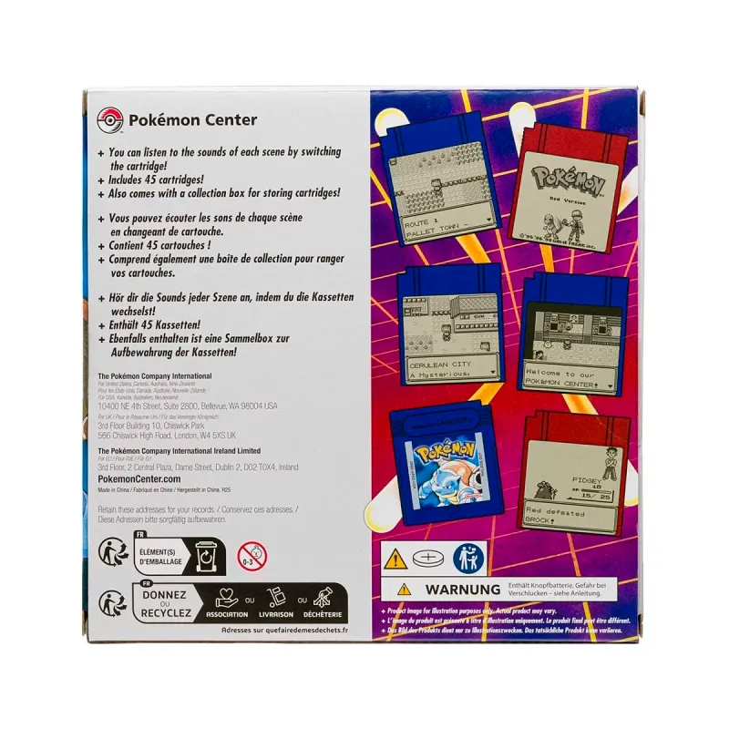 Pokémon Red & Blue Game Boy Collection Jukebox afbeelding 4