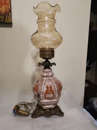 Lampada da comodino in ceramica vintage nr 1