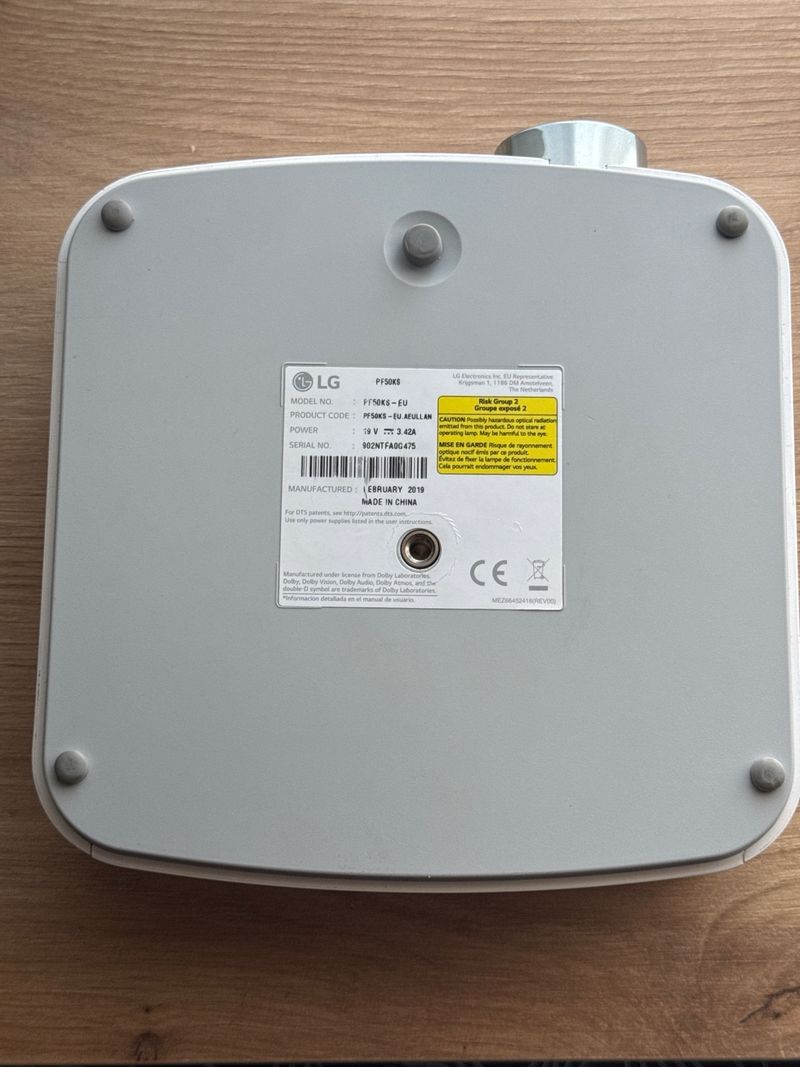 Proyector LG PF50KS Blanco afbeelding 4