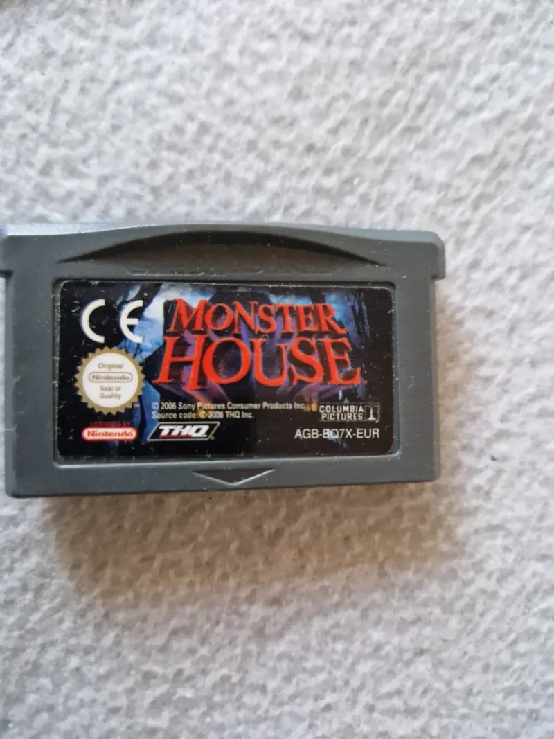 Juego GBA Monster House (nose si funciona)
