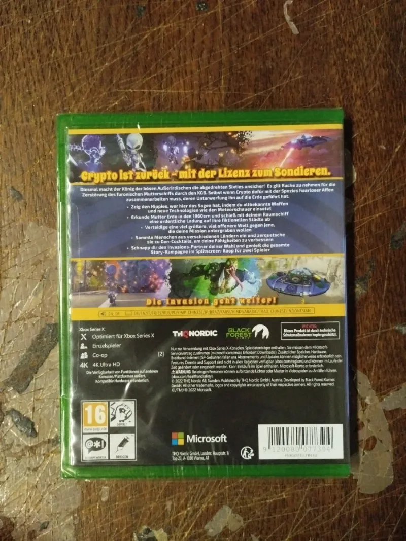 Destroy All Human 2 Reprobed (Aleman) - Xbox afbeelding 2
