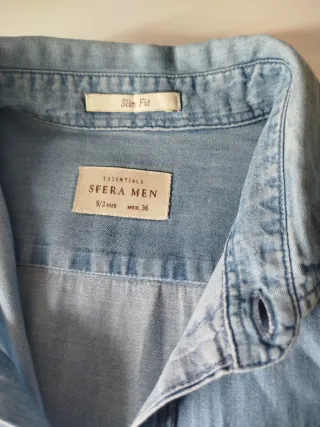 Camisa vaquera caballero