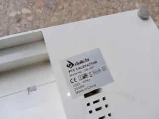 Calefactor Baño/Camping