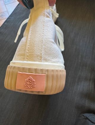 Botas lona Springfield en color crema