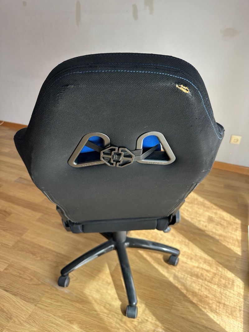 Silla Gaming AKRacing Negra y Azul afbeelding 6
