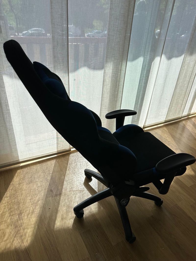 Silla Gaming AKRacing Negra y Azul afbeelding 3