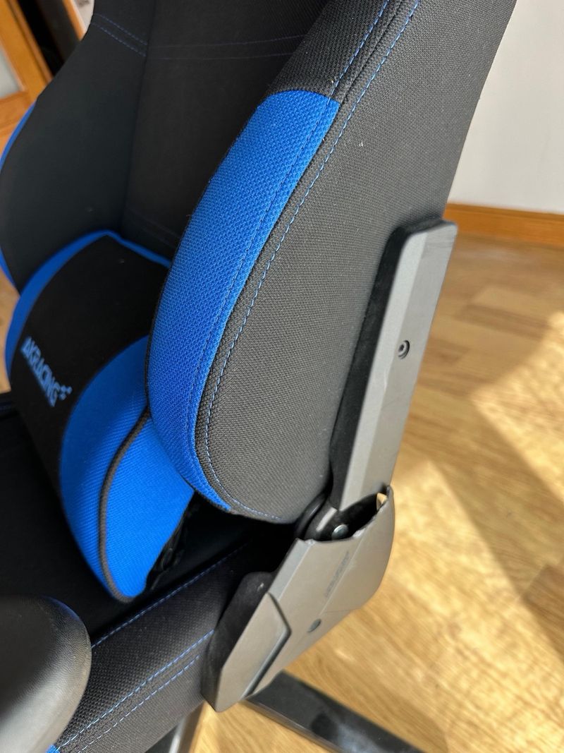 Silla Gaming AKRacing Negra y Azul afbeelding 4