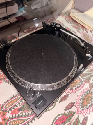 Tocadiscos Dual DJT 301 Negro