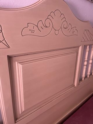 Dormitorio Matrimonio madera buena calidad beige
