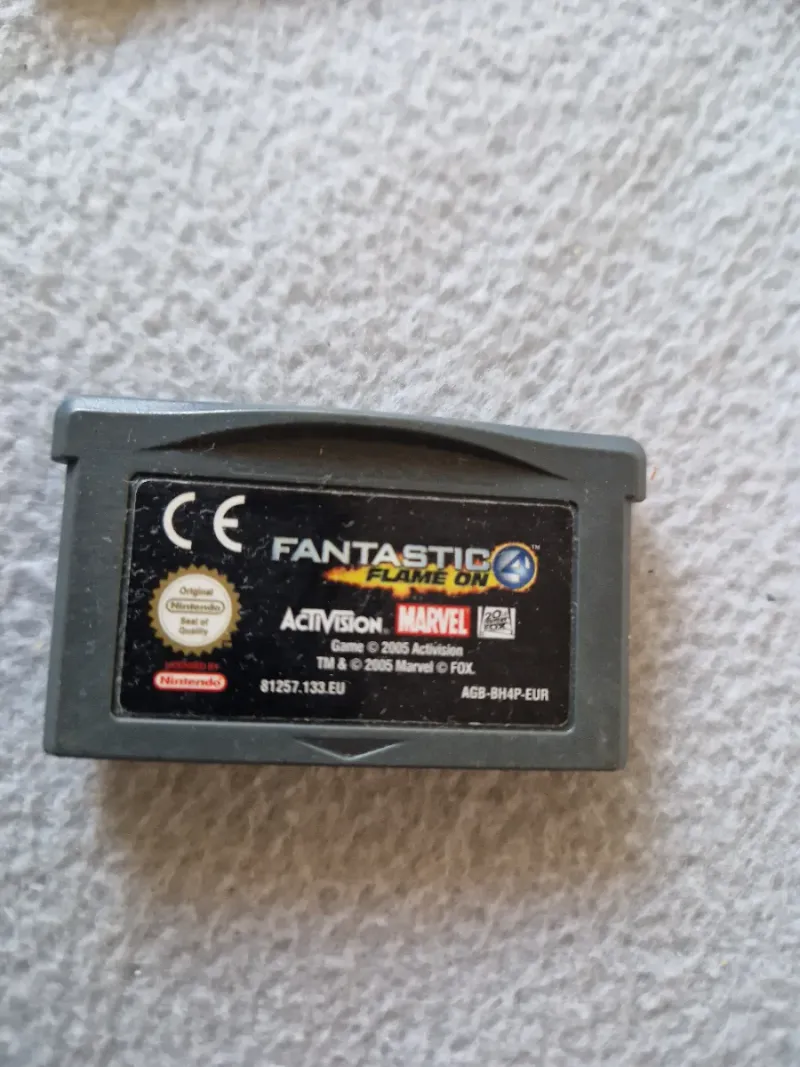 Fantastic Four: Flame On GBA (nose si funciona)