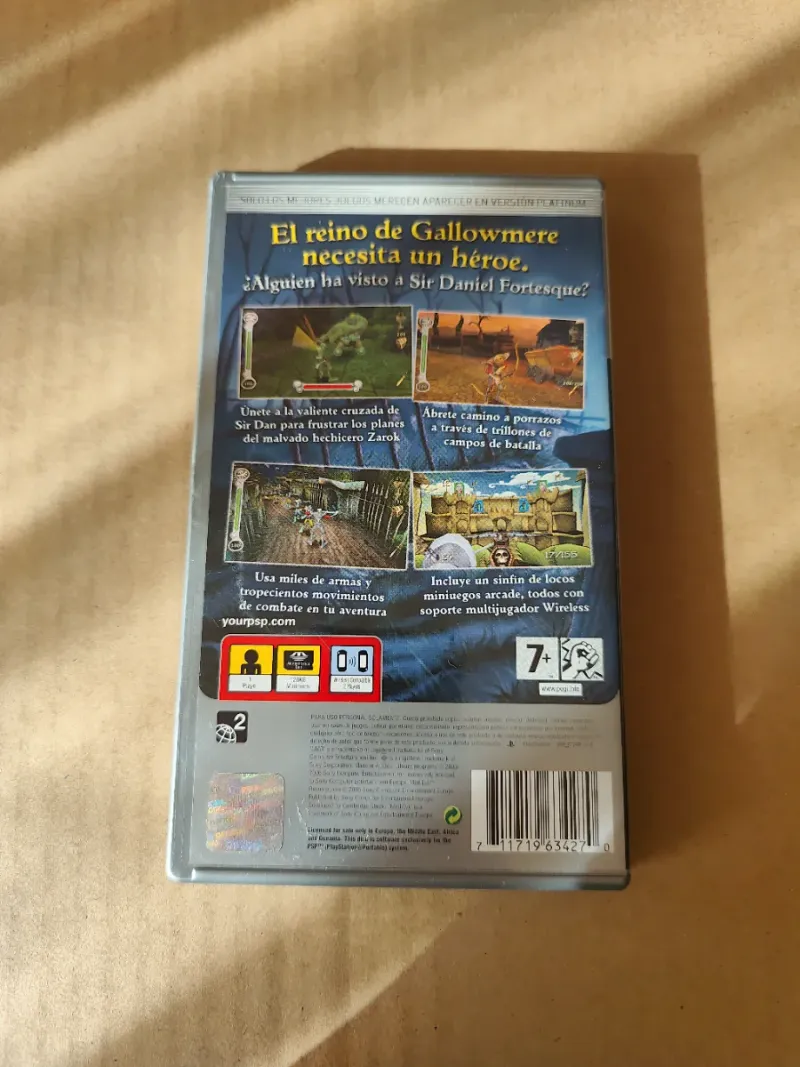 MediEvil Resurrección Platinum PSP afbeelding 2