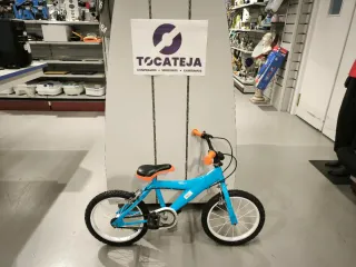 Bicicleta infantil Aviones azul